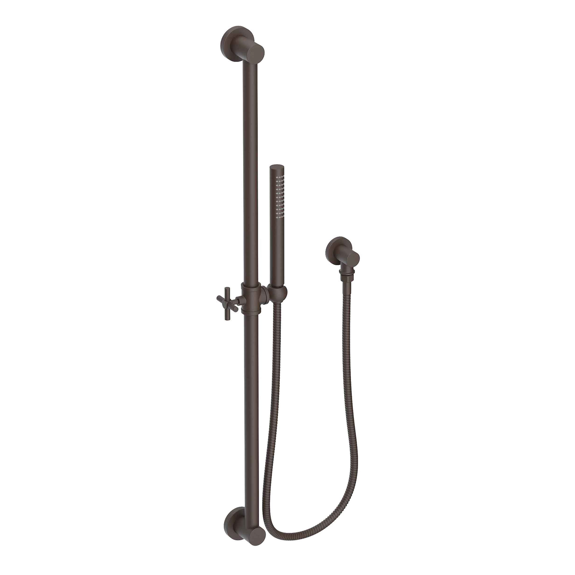 Newport Brass Other Slide Bar with Single Function Hand Shower Set