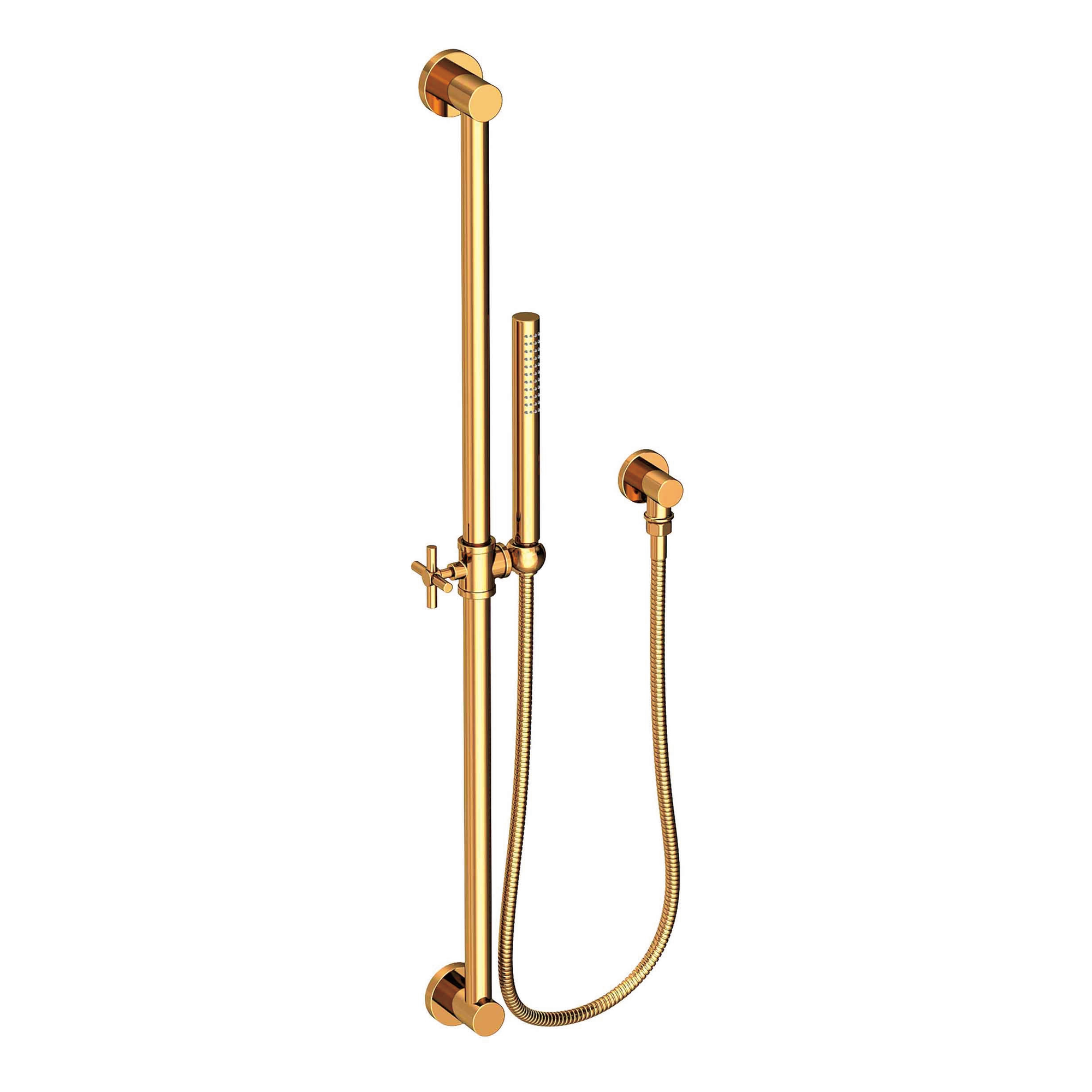 Newport Brass Other Slide Bar with Single Function Hand Shower Set