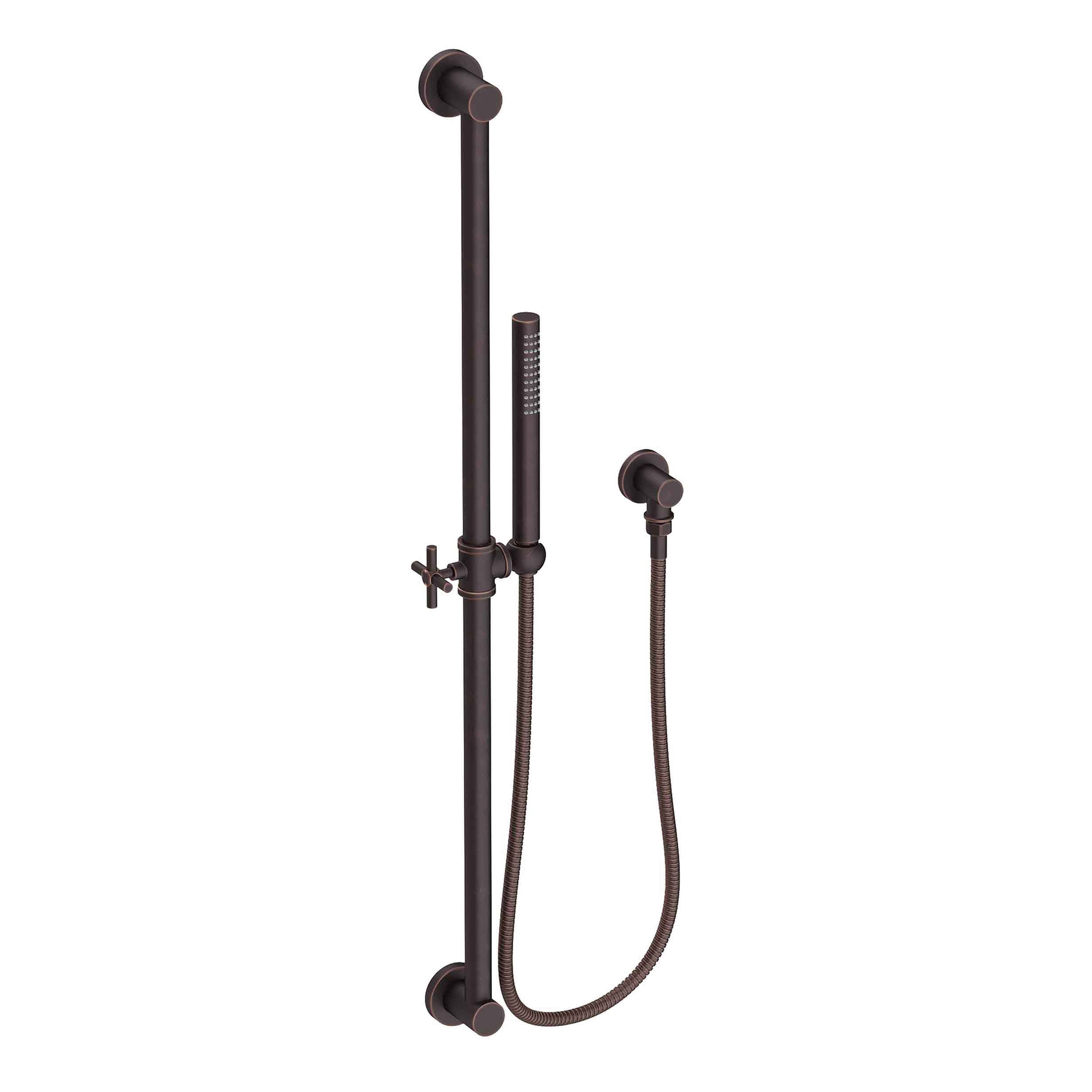 Newport Brass Other Slide Bar with Single Function Hand Shower Set