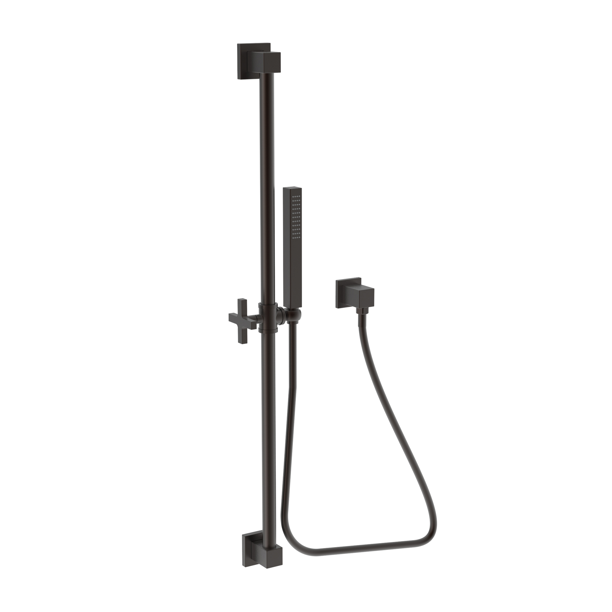 Newport Brass Other Slide Bar with Single Function Hand Shower Set