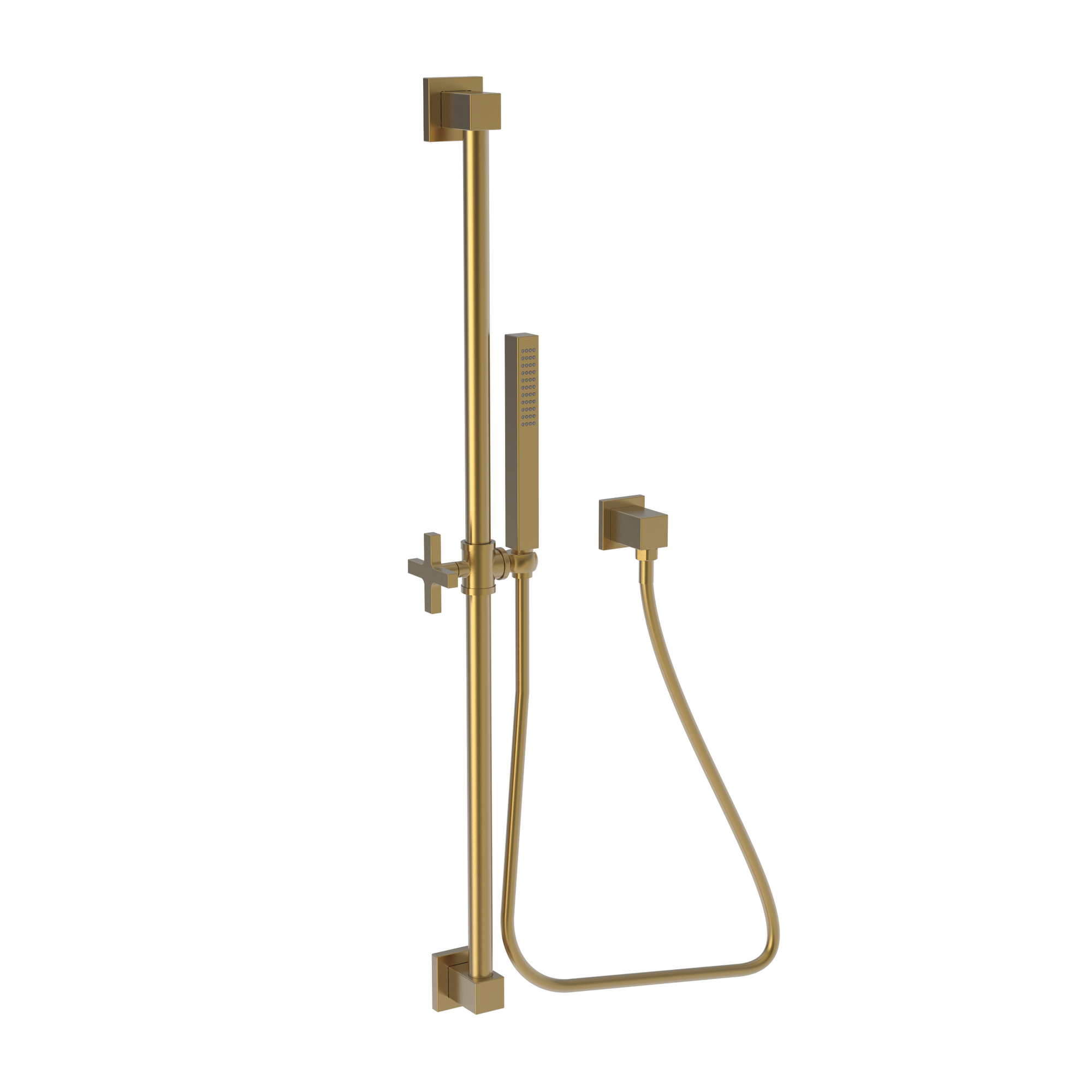 Newport Brass Other Slide Bar with Single Function Hand Shower Set