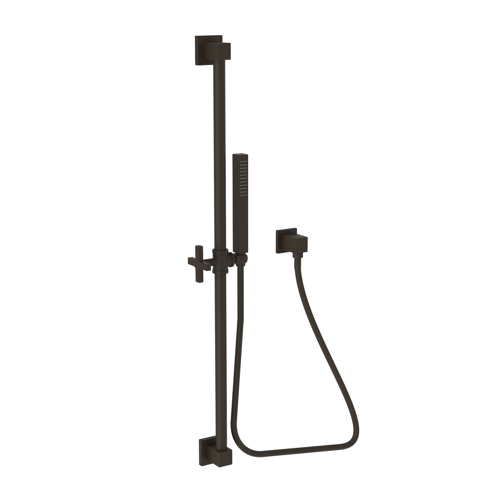 Newport Brass Other Slide Bar with Single Function Hand Shower Set