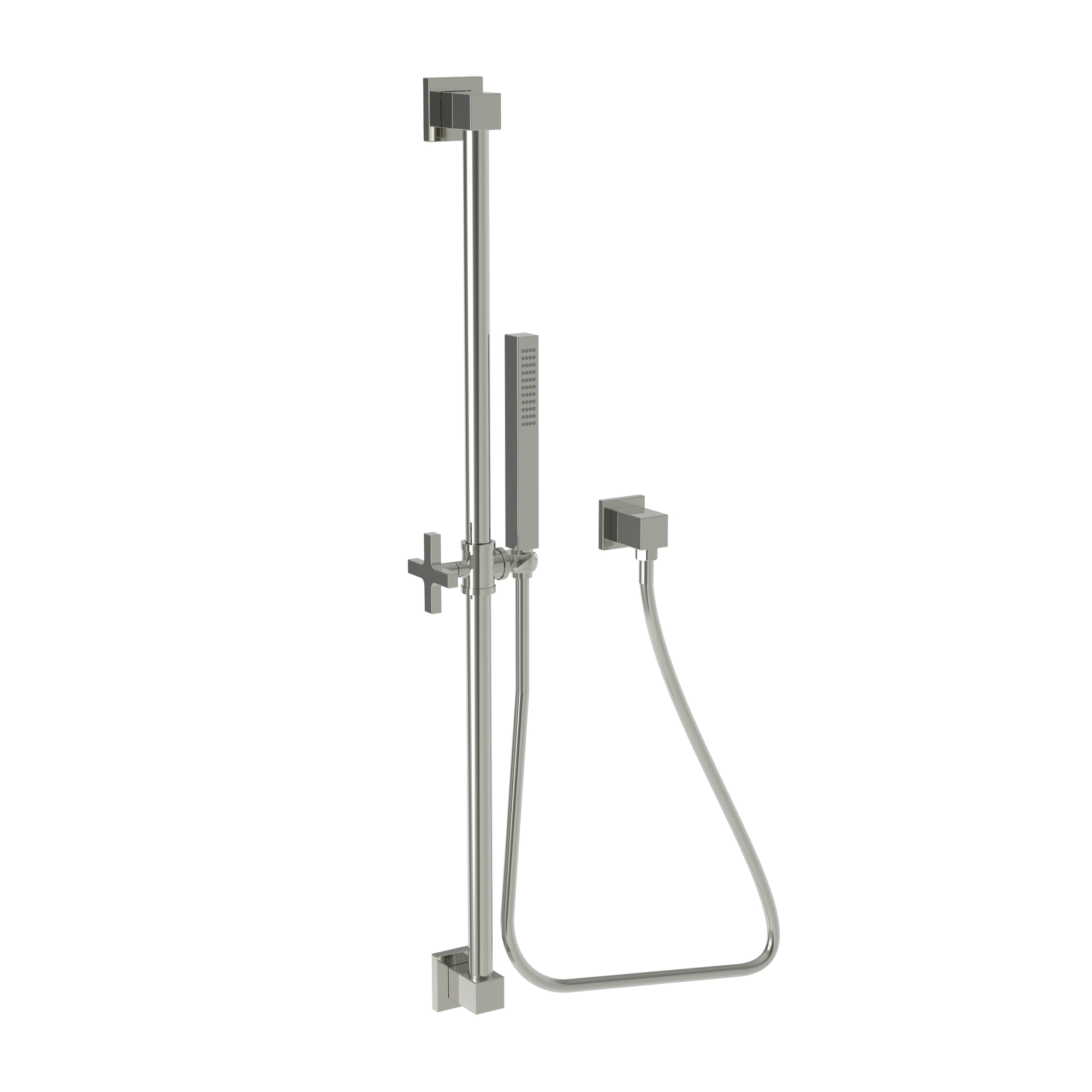 Newport Brass Other Slide Bar with Single Function Hand Shower Set