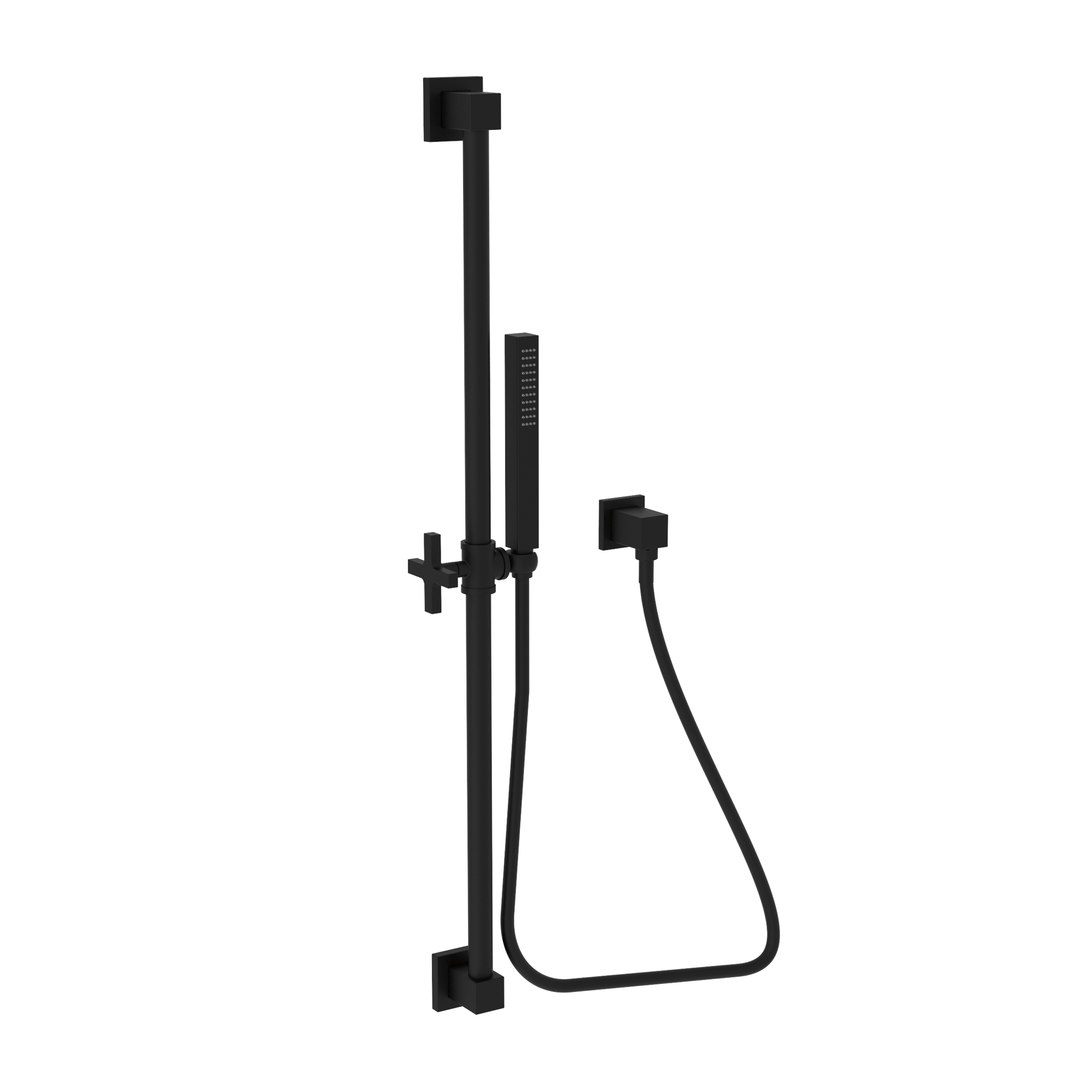 Newport Brass Other Slide Bar with Single Function Hand Shower Set