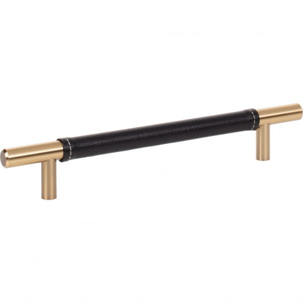 Atlas Homewares Zanzibar Black Leather Pull