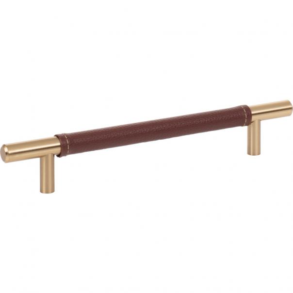 Atlas Homewares Zanzibar Brown Leather Pull