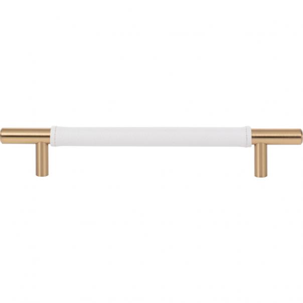 Atlas Homewares Zanzibar White Leather Pull