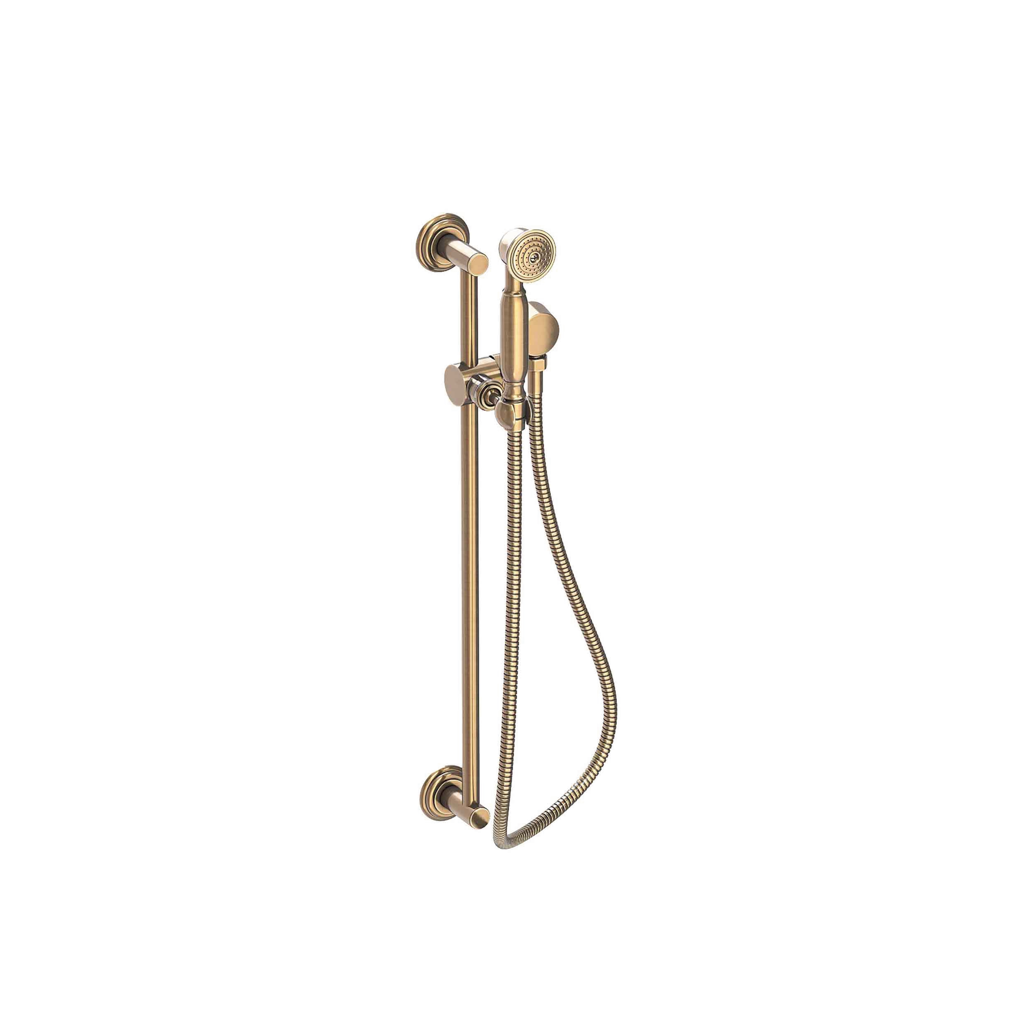 Newport Brass Other Slide Bar with Single Function Hand Shower Set