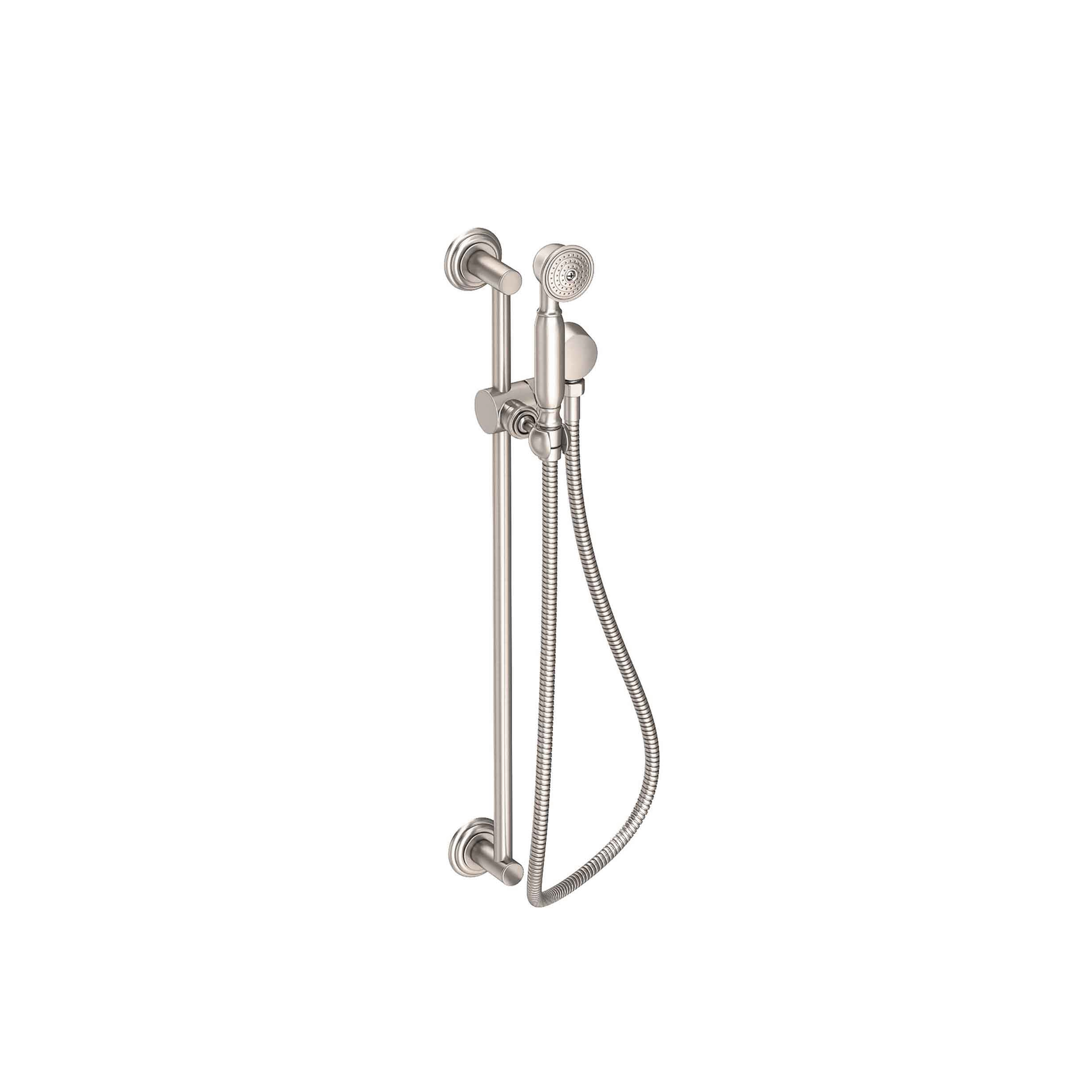 Newport Brass Other Slide Bar with Single Function Hand Shower Set