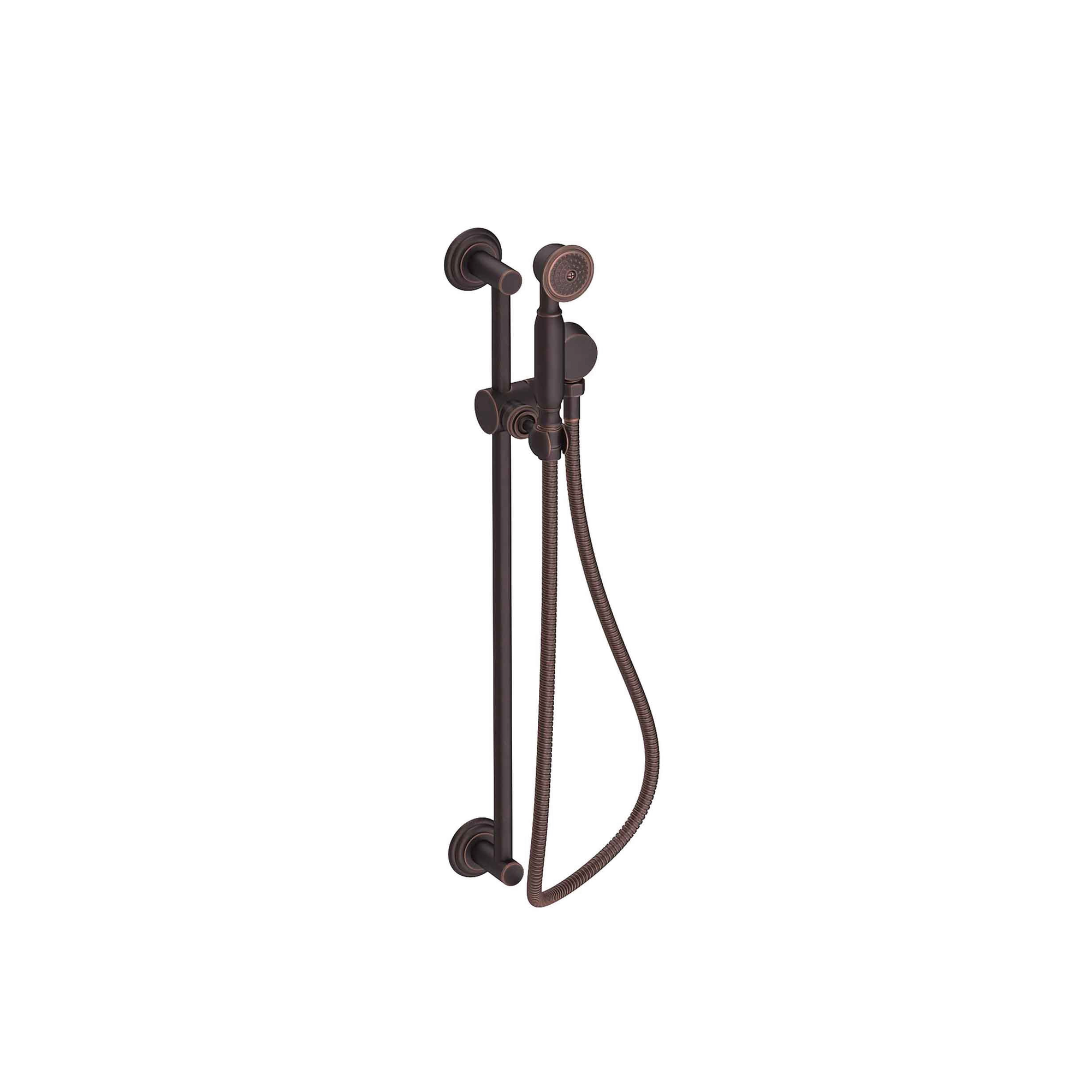 Newport Brass Other Slide Bar with Single Function Hand Shower Set