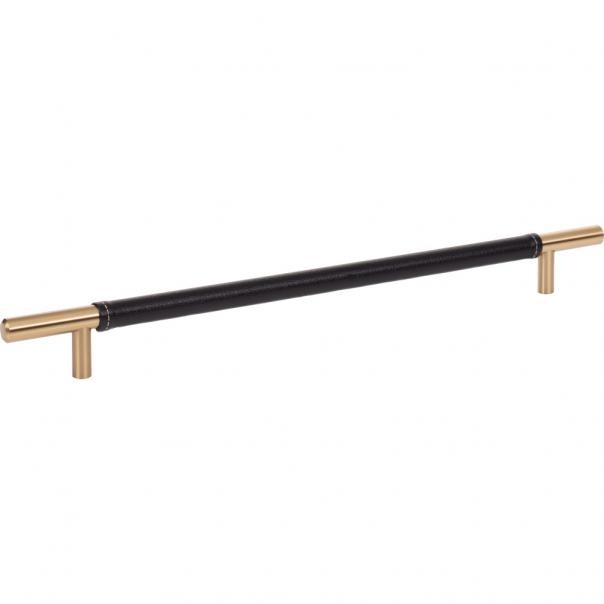 Atlas Homewares Zanzibar Black Leather Pull