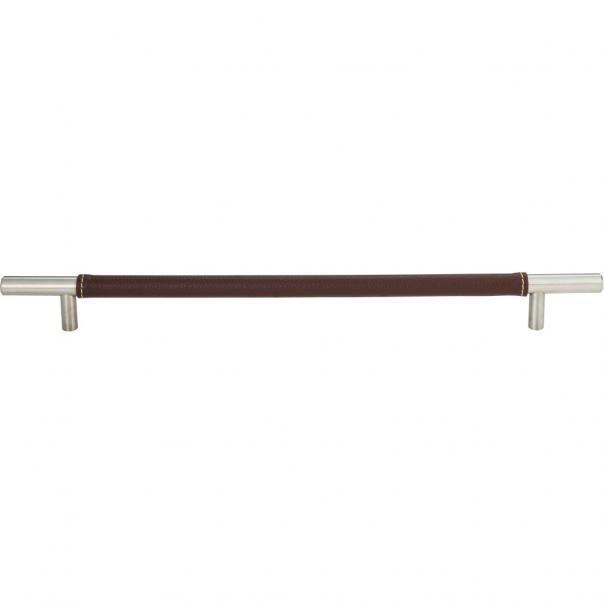 Atlas Homewares Zanzibar Brown Leather Pull