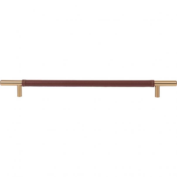 Atlas Homewares Zanzibar Brown Leather Pull
