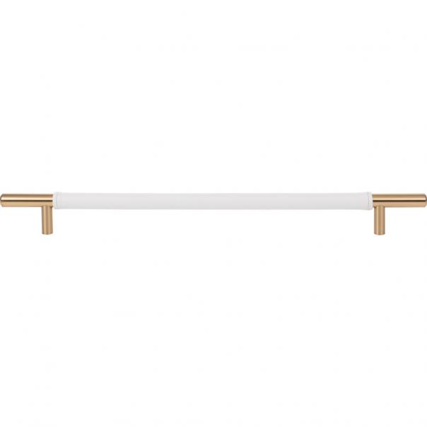 Atlas Homewares Zanzibar White Leather Pull