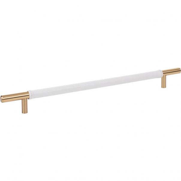 Atlas Homewares Zanzibar White Leather Pull