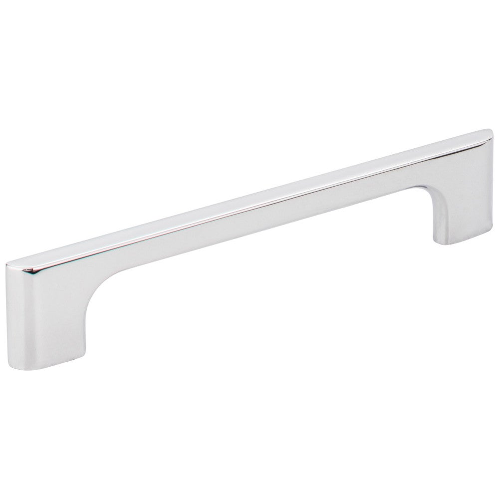 Hardware Resources 96 mm Center-to-Center Satin Nickel Asymmetrical Leyton Cabinet Pull