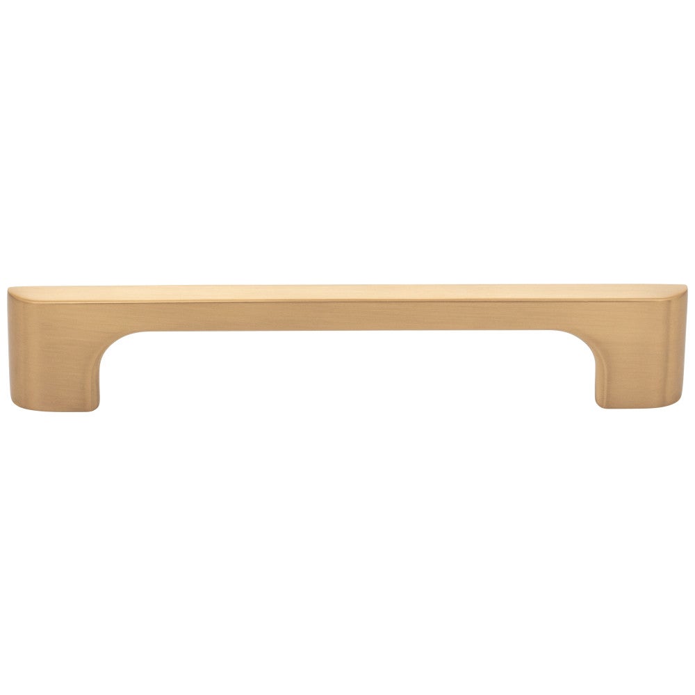 Hardware Resources 96 mm Center-to-Center Satin Nickel Asymmetrical Leyton Cabinet Pull