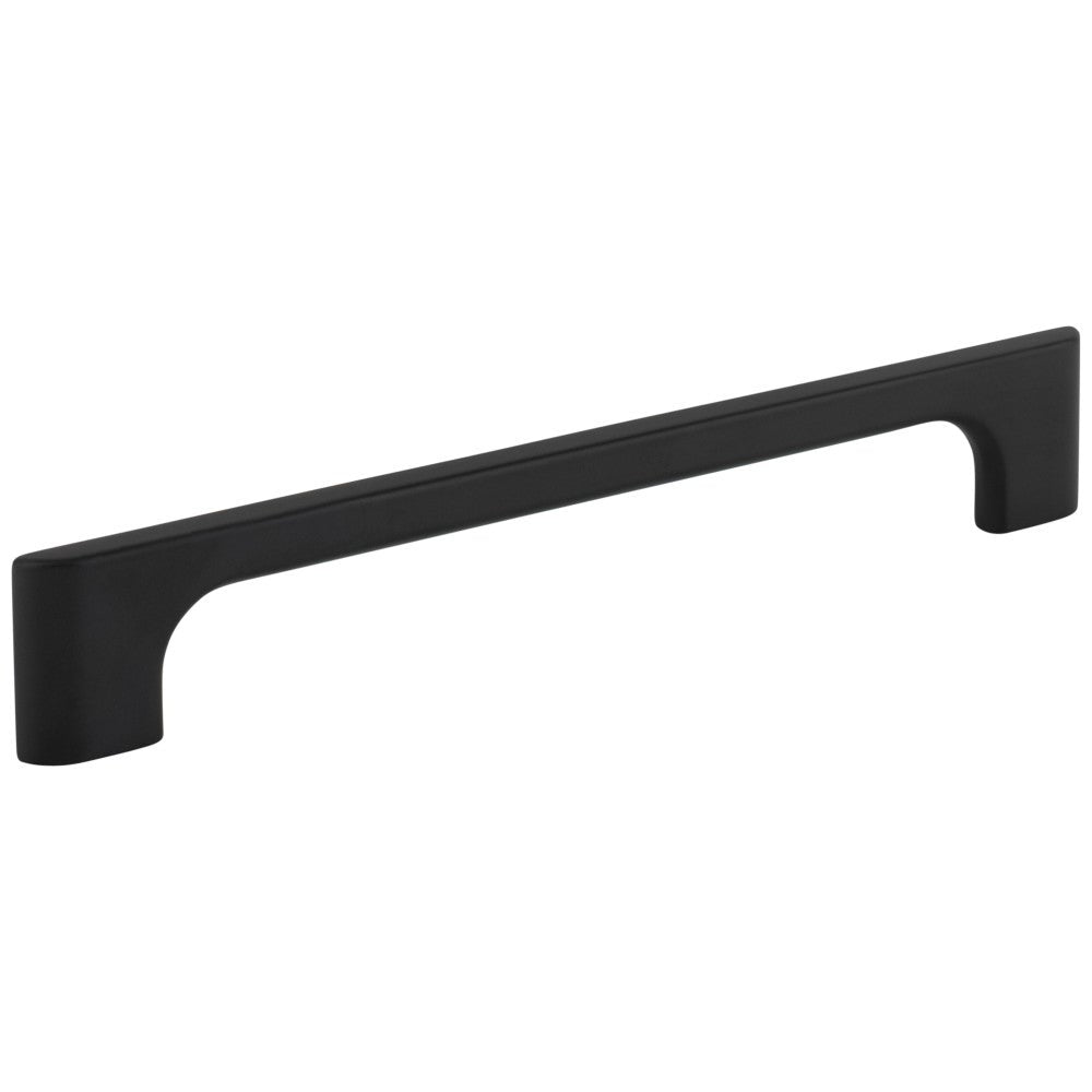 Hardware Resources 96 mm Center-to-Center Satin Nickel Asymmetrical Leyton Cabinet Pull