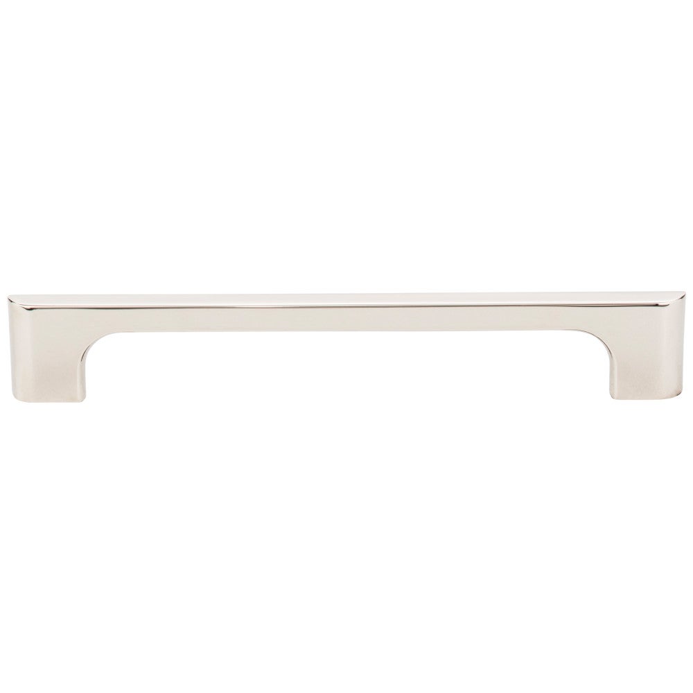 Hardware Resources 96 mm Center-to-Center Satin Nickel Asymmetrical Leyton Cabinet Pull