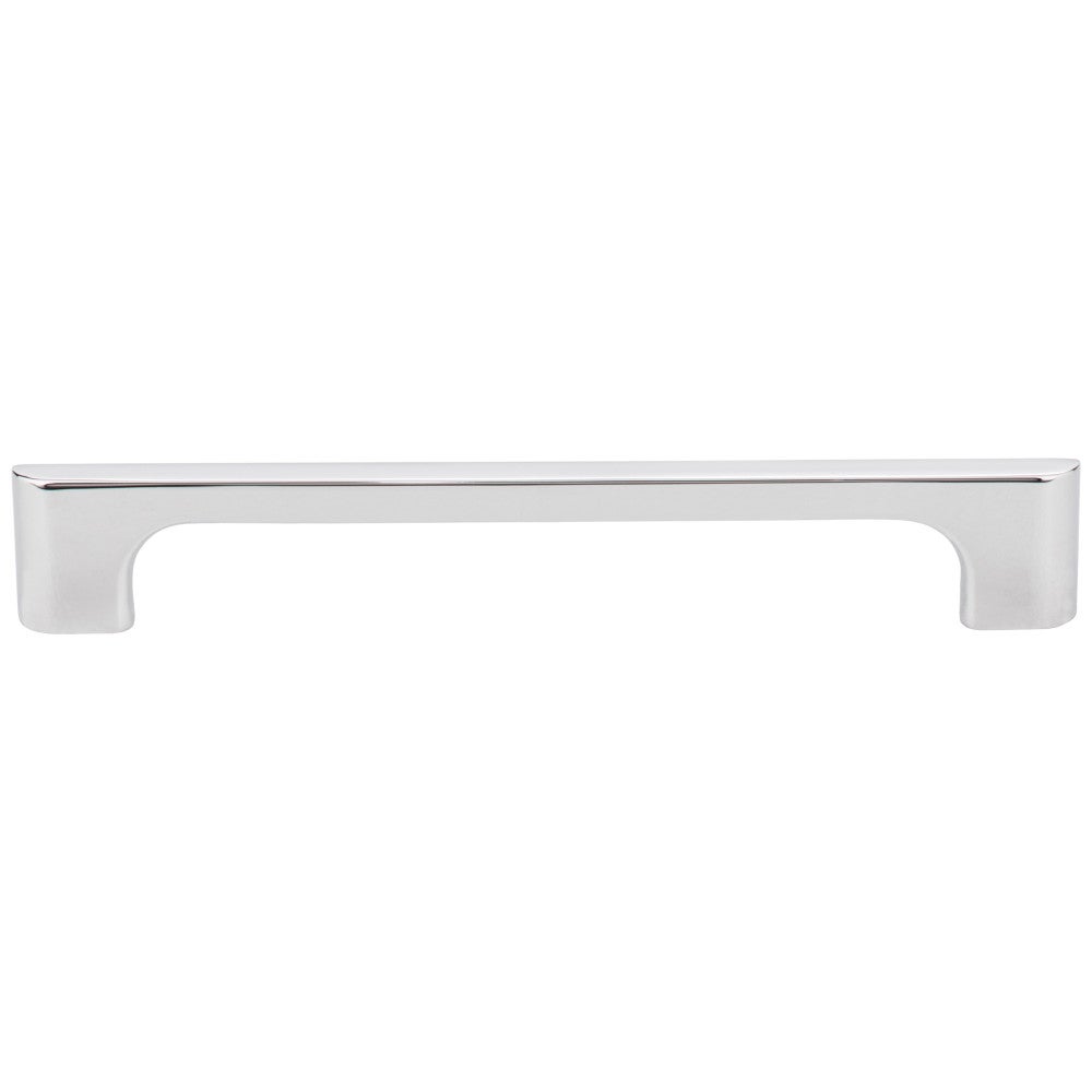 Hardware Resources 96 mm Center-to-Center Satin Nickel Asymmetrical Leyton Cabinet Pull