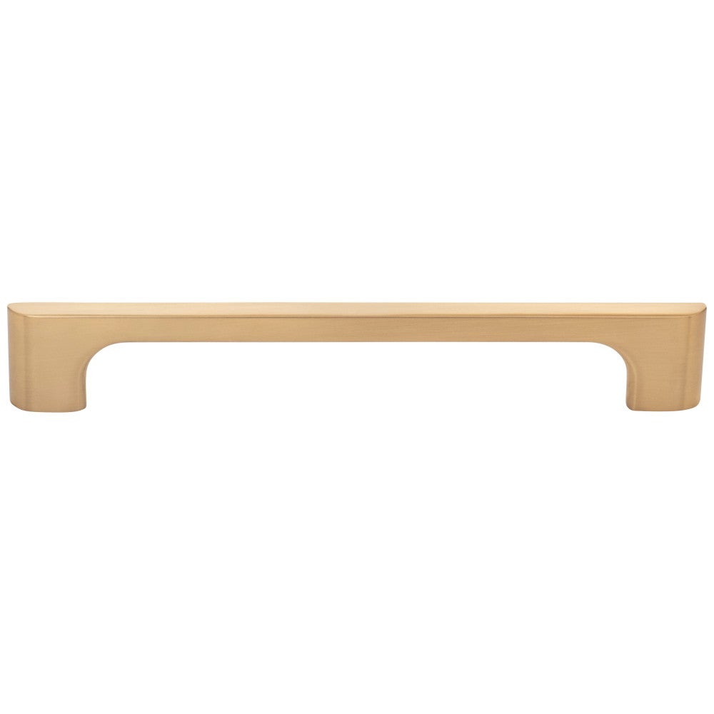 Hardware Resources 96 mm Center-to-Center Satin Nickel Asymmetrical Leyton Cabinet Pull