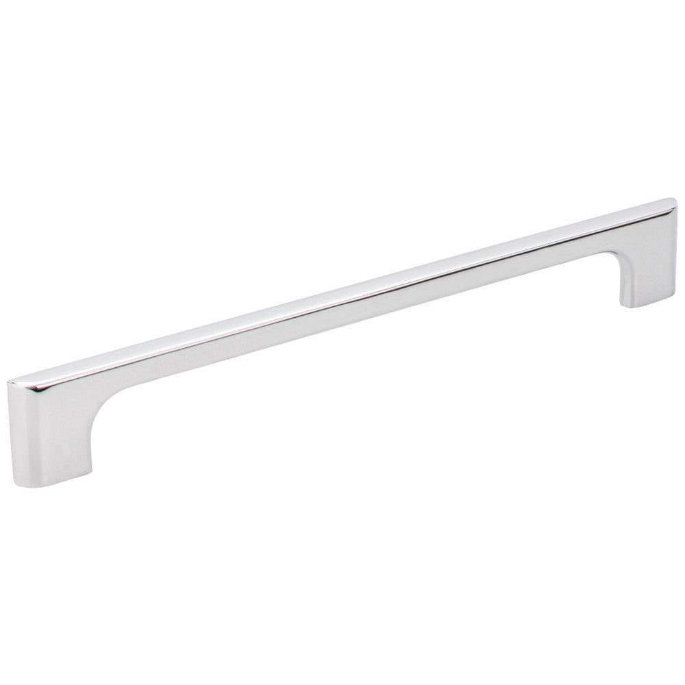 Hardware Resources 96 mm Center-to-Center Satin Nickel Asymmetrical Leyton Cabinet Pull