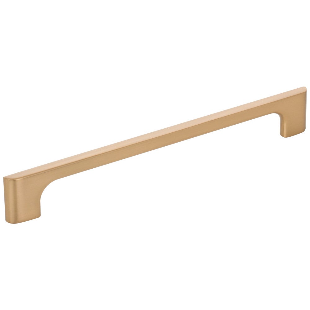 Hardware Resources 96 mm Center-to-Center Satin Nickel Asymmetrical Leyton Cabinet Pull