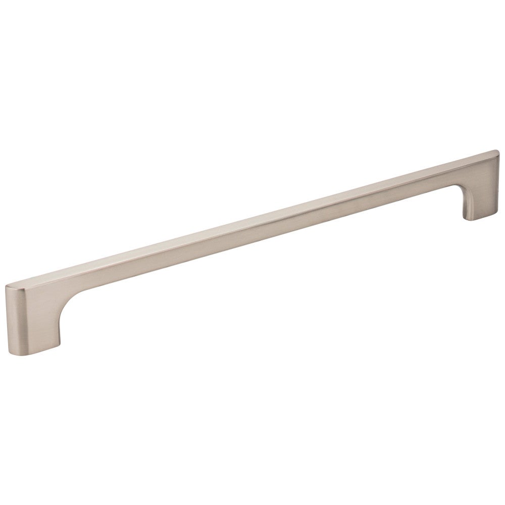Hardware Resources 96 mm Center-to-Center Satin Nickel Asymmetrical Leyton Cabinet Pull