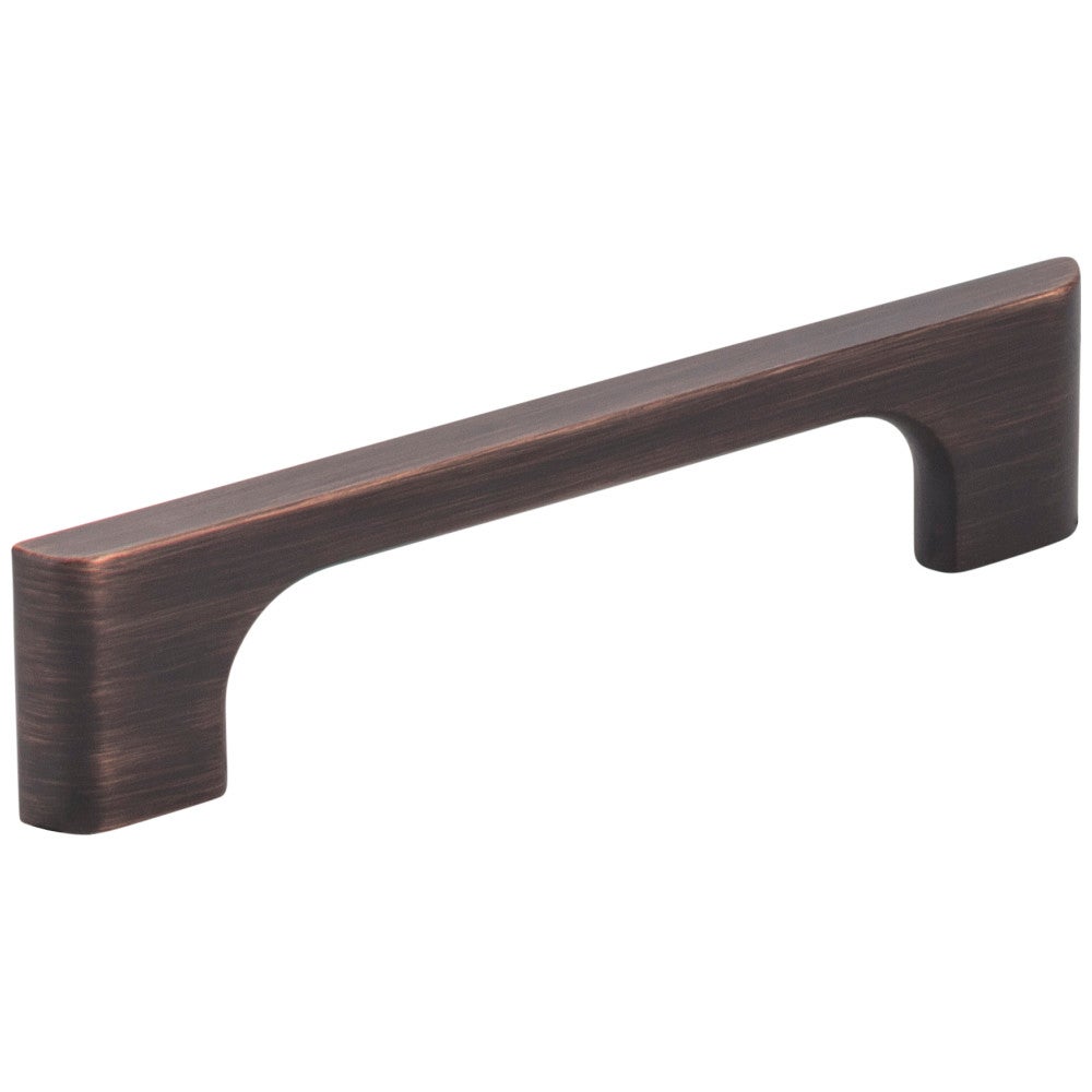 Hardware Resources 96 mm Center-to-Center Satin Nickel Asymmetrical Leyton Cabinet Pull