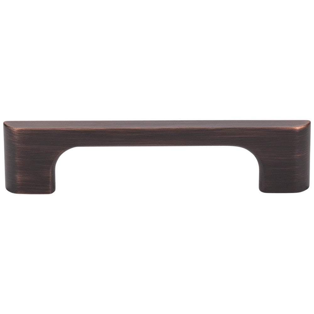 Hardware Resources 96 mm Center-to-Center Satin Nickel Asymmetrical Leyton Cabinet Pull