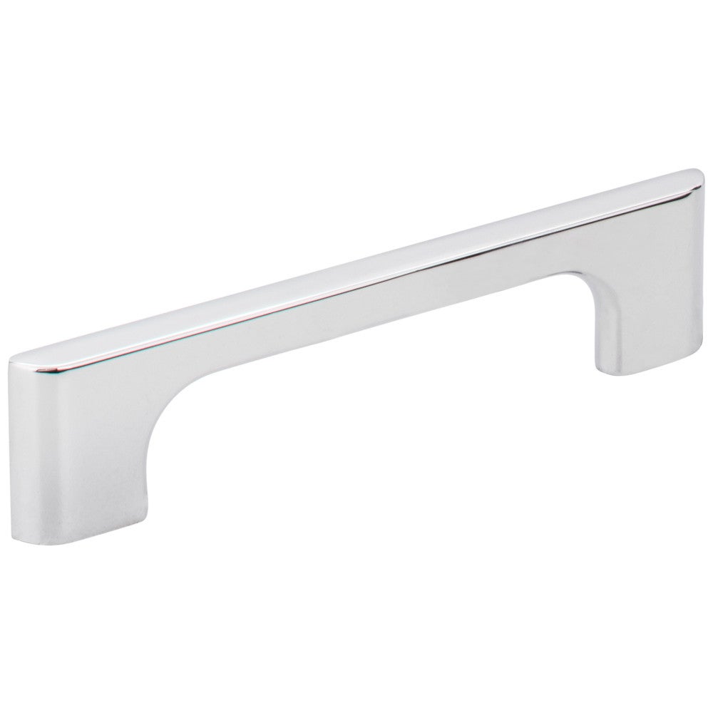 Hardware Resources 96 mm Center-to-Center Satin Nickel Asymmetrical Leyton Cabinet Pull