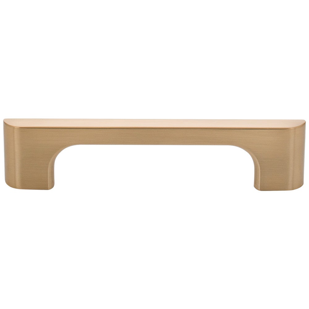 Hardware Resources 96 mm Center-to-Center Satin Nickel Asymmetrical Leyton Cabinet Pull