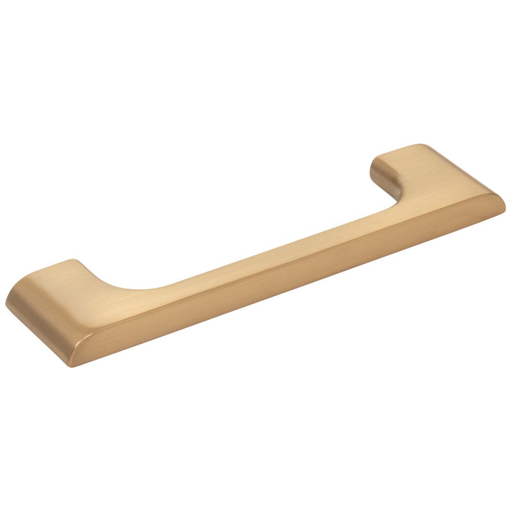 Hardware Resources 96 mm Center-to-Center Satin Nickel Asymmetrical Leyton Cabinet Pull