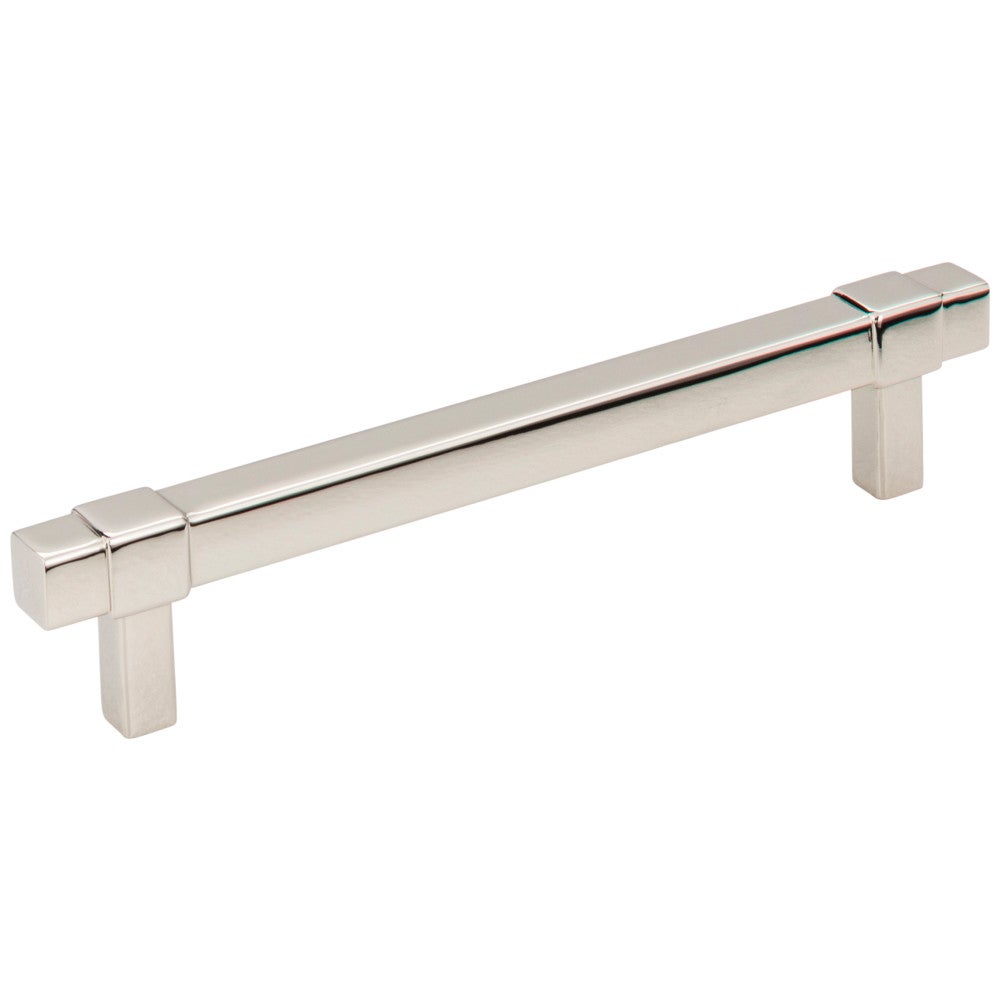 Hardware Resources 96 mm Center-to-Center Satin Nickel Square Zane Cabinet Pull