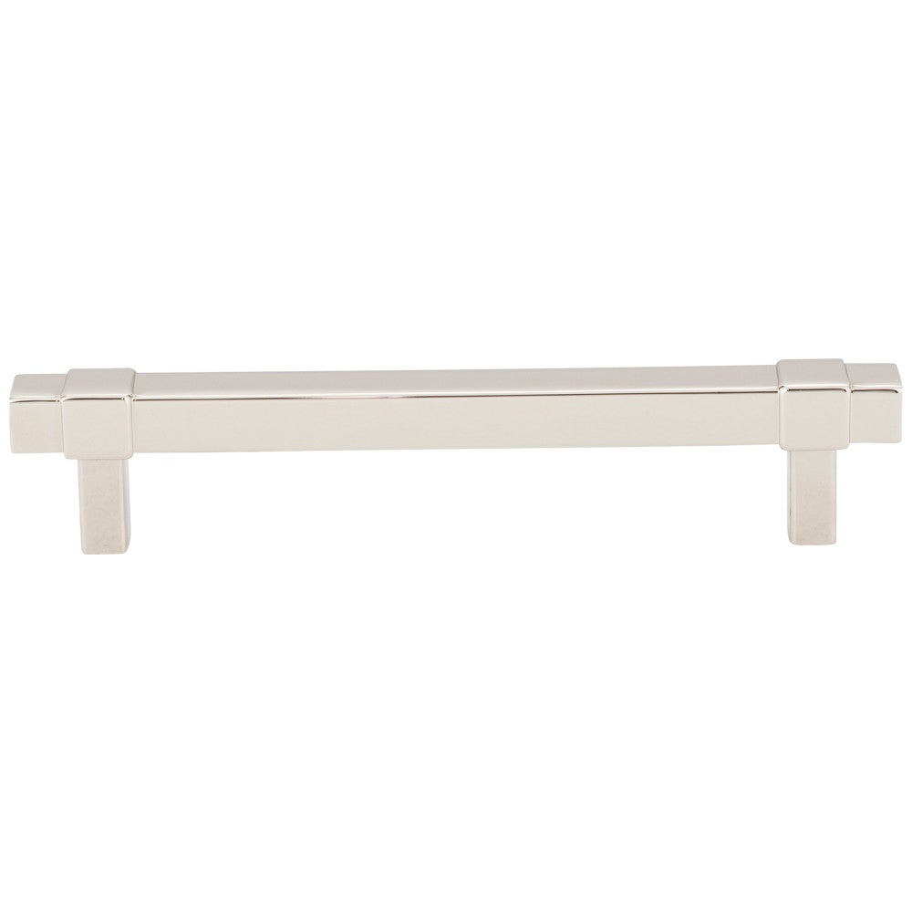 Hardware Resources 96 mm Center-to-Center Satin Nickel Square Zane Cabinet Pull