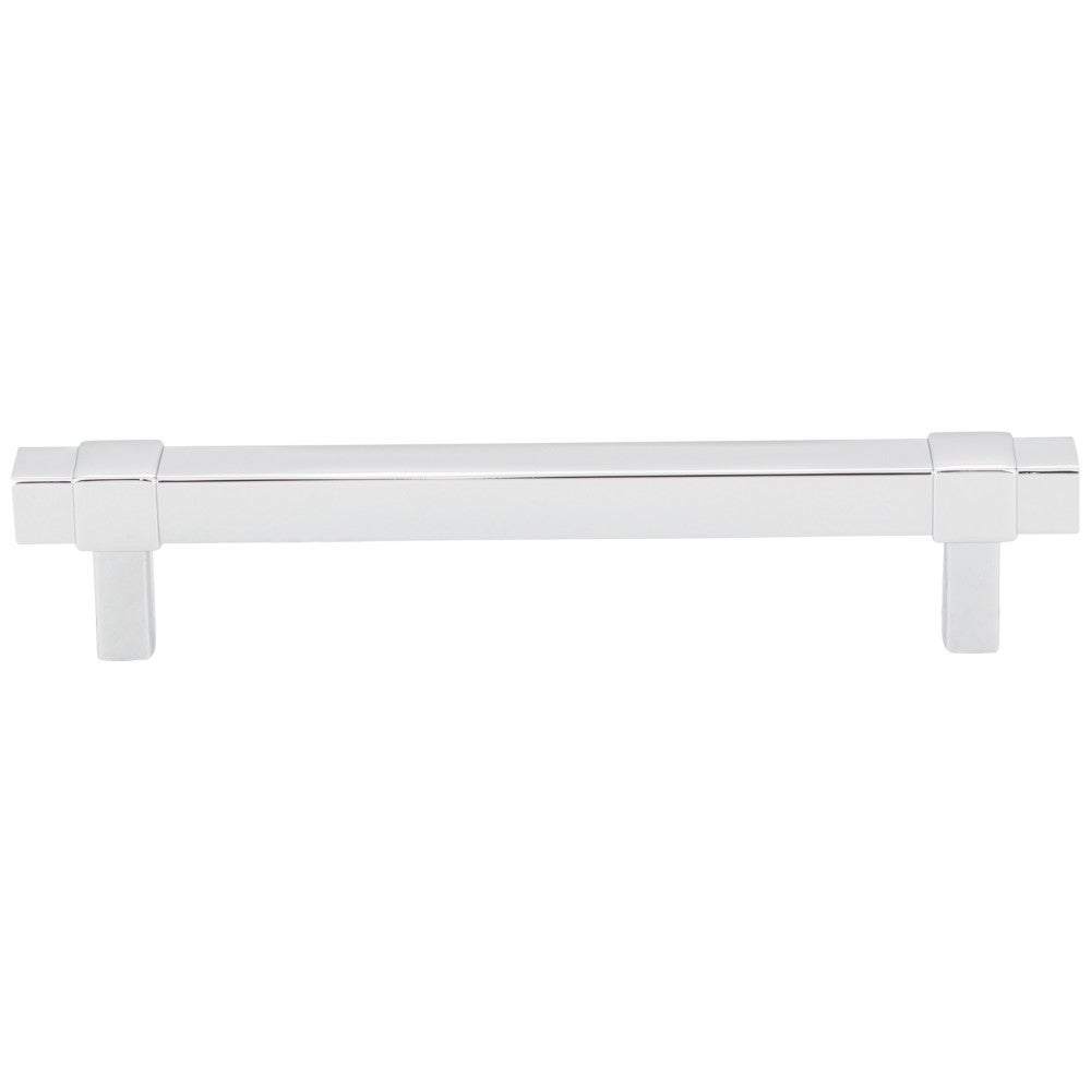 Hardware Resources 96 mm Center-to-Center Satin Nickel Square Zane Cabinet Pull