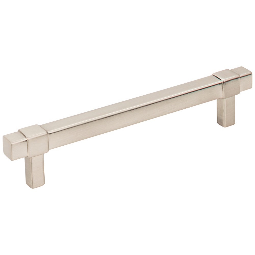 Hardware Resources 96 mm Center-to-Center Satin Nickel Square Zane Cabinet Pull