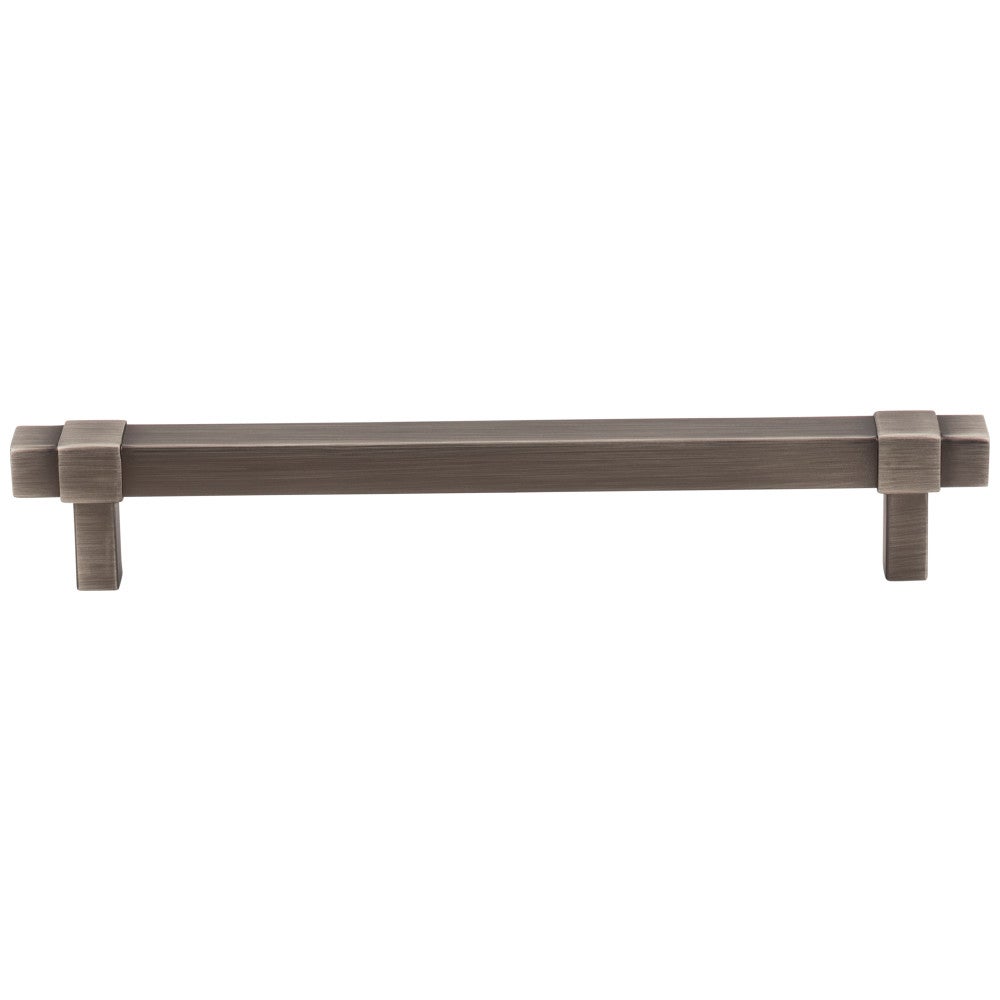 Hardware Resources 96 mm Center-to-Center Satin Nickel Square Zane Cabinet Pull