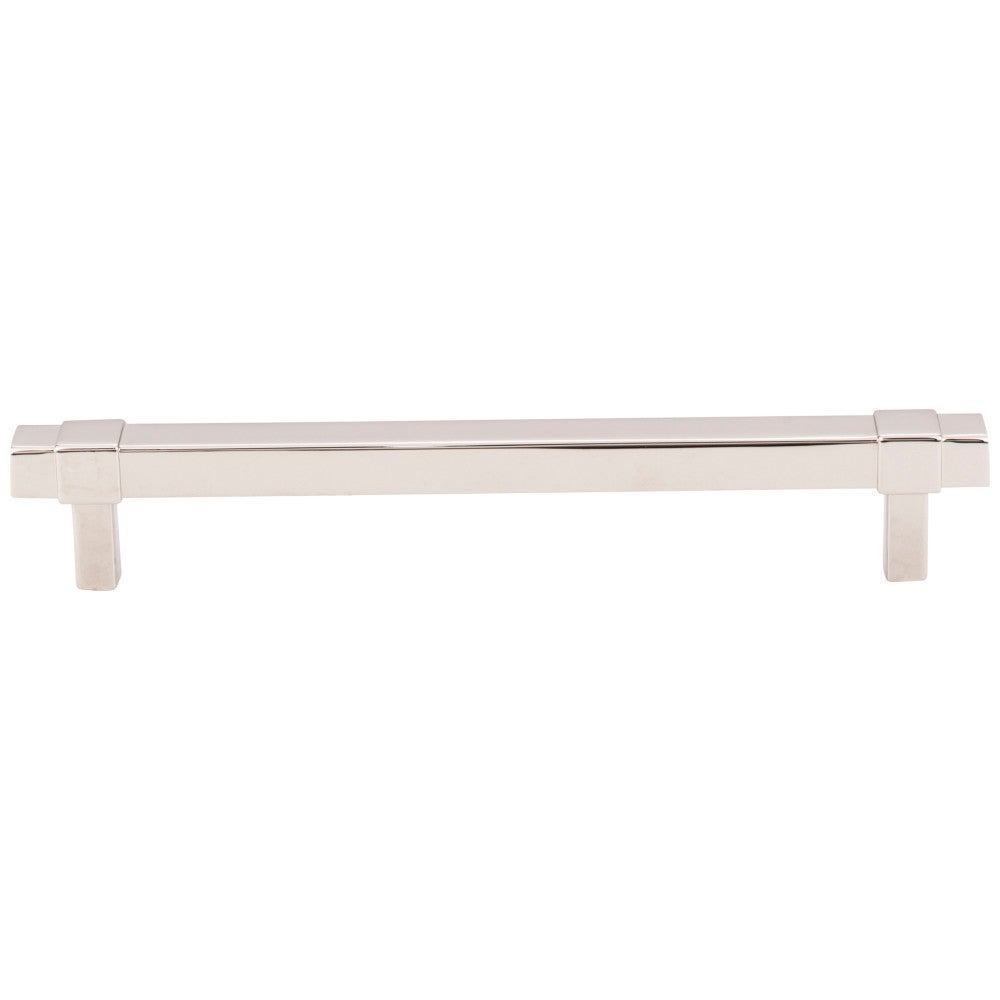 Hardware Resources 96 mm Center-to-Center Satin Nickel Square Zane Cabinet Pull