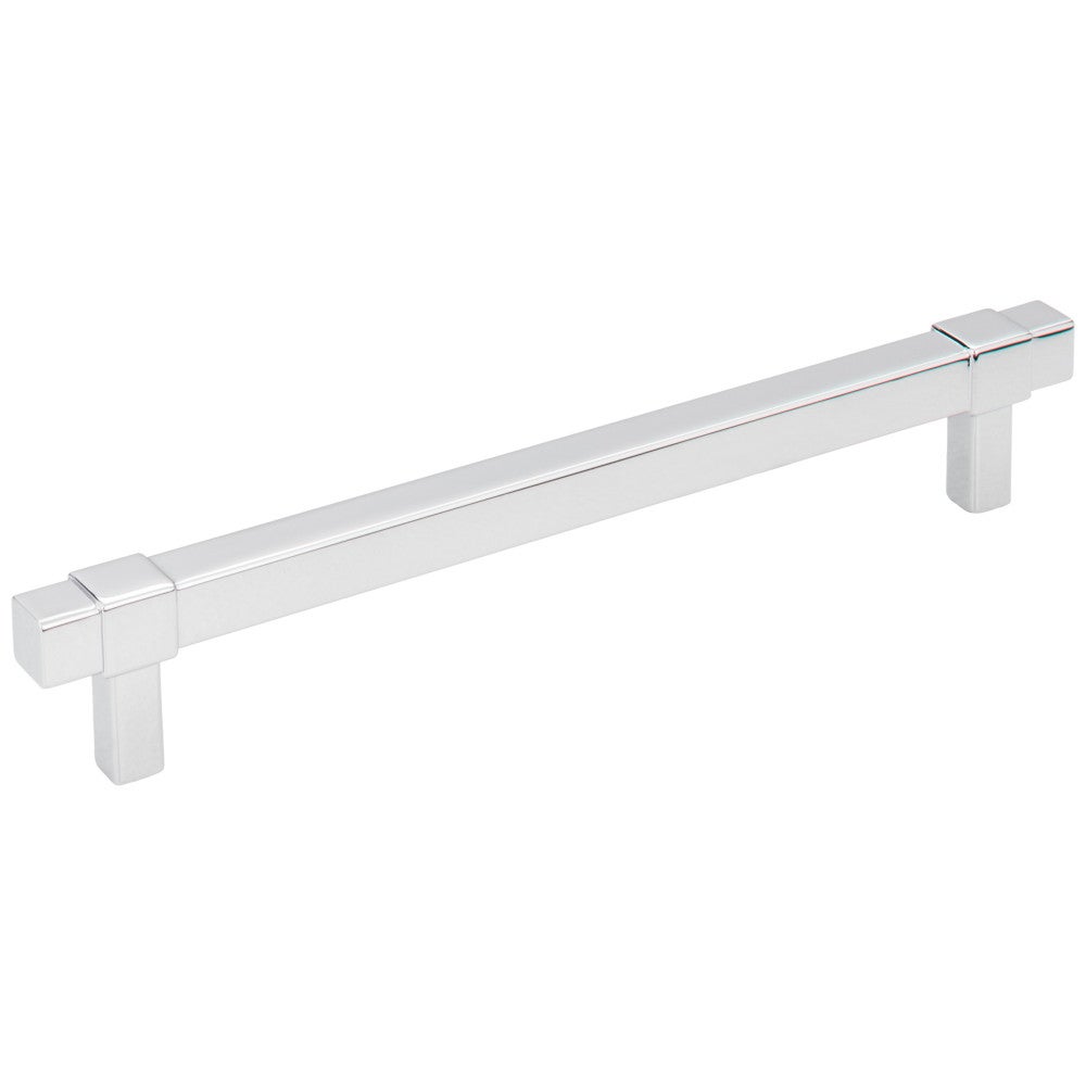 Hardware Resources 96 mm Center-to-Center Satin Nickel Square Zane Cabinet Pull