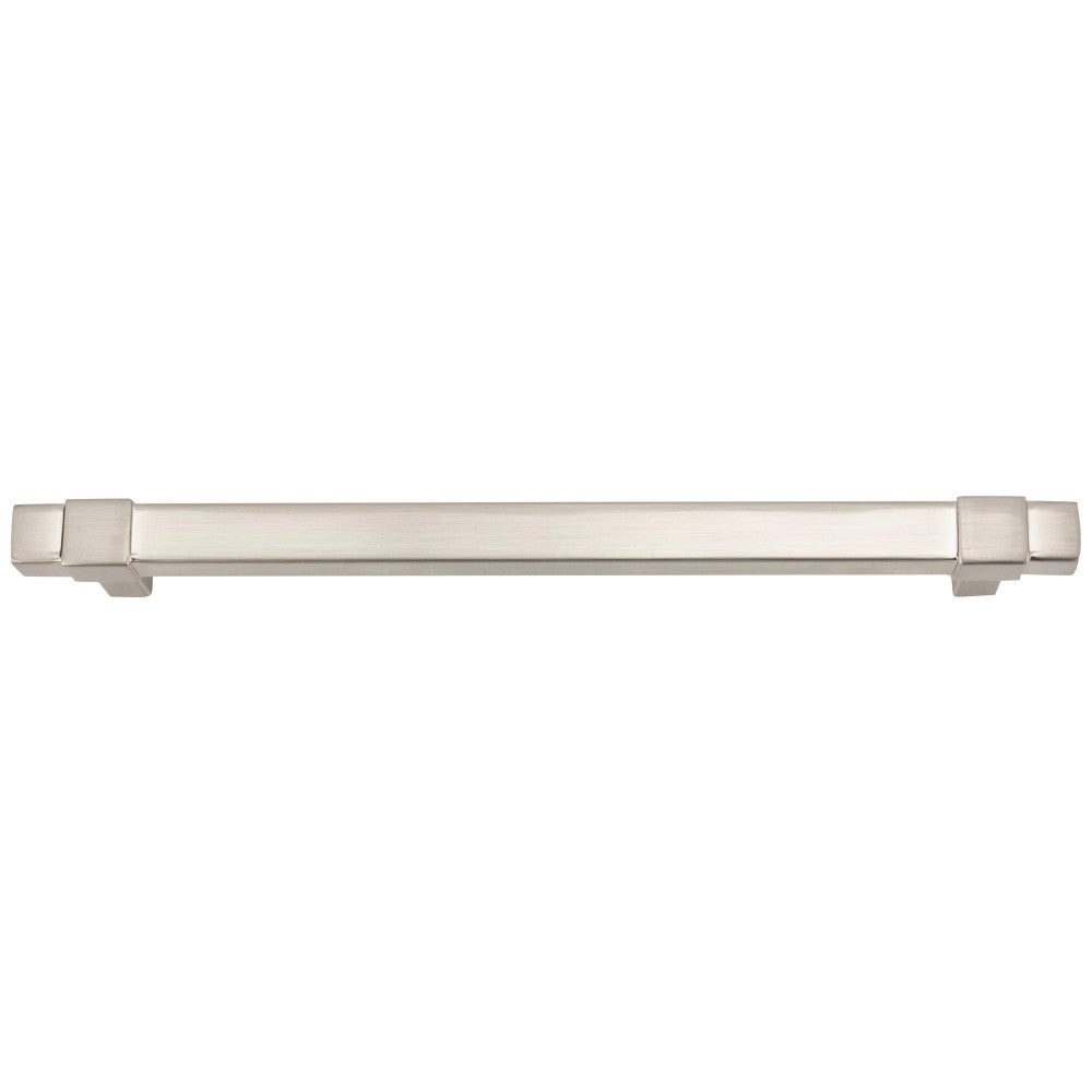 Hardware Resources 96 mm Center-to-Center Satin Nickel Square Zane Cabinet Pull