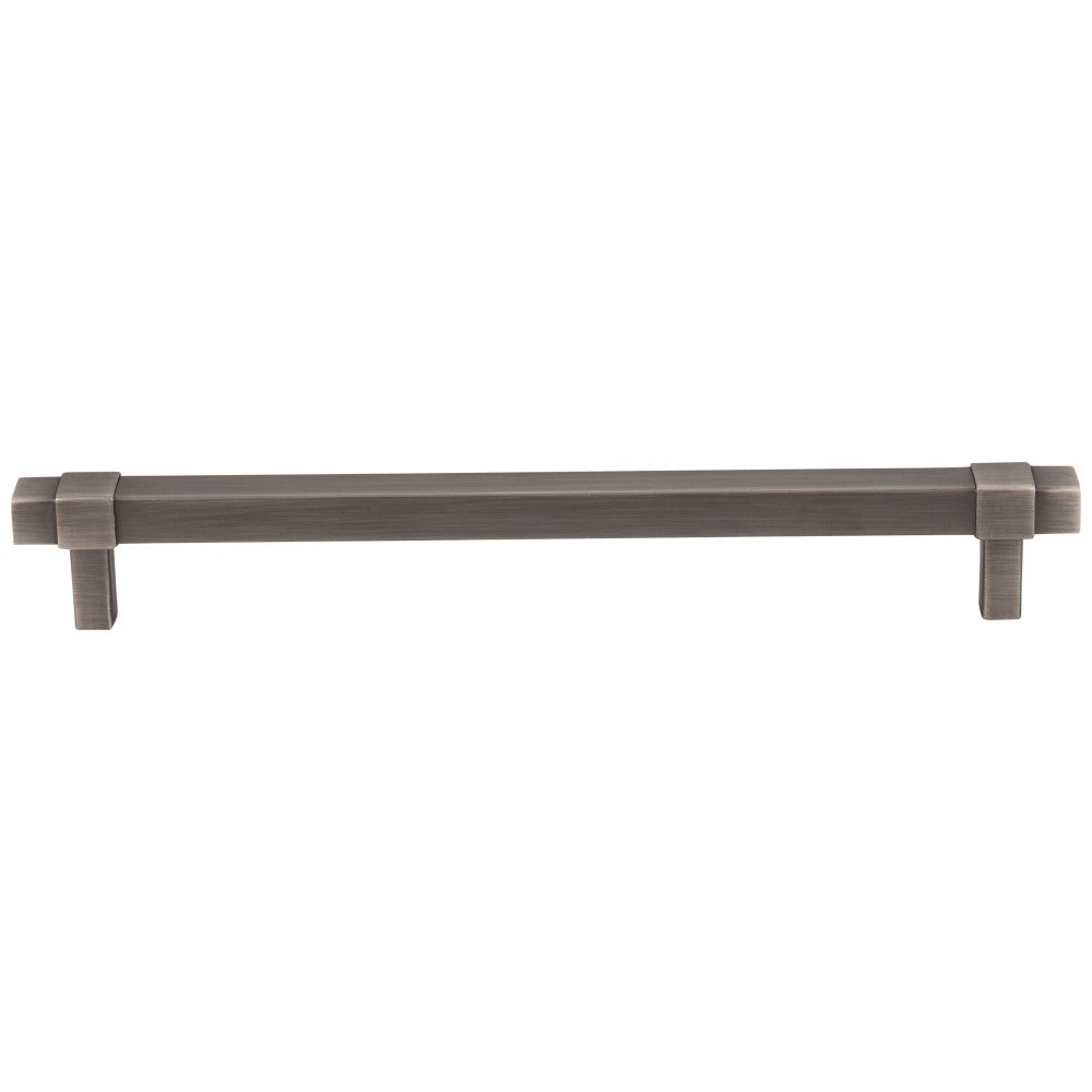 Hardware Resources 96 mm Center-to-Center Satin Nickel Square Zane Cabinet Pull