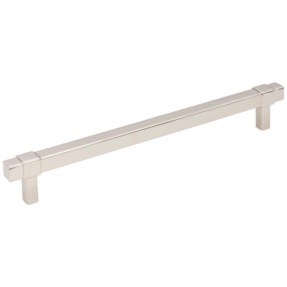 Hardware Resources 96 mm Center-to-Center Satin Nickel Square Zane Cabinet Pull