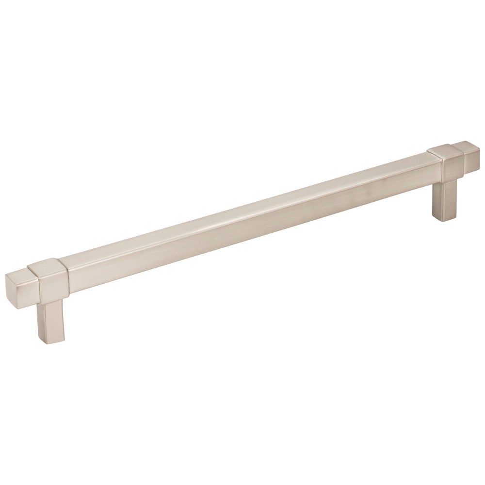 Hardware Resources 96 mm Center-to-Center Satin Nickel Square Zane Cabinet Pull