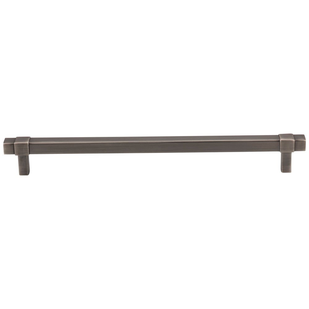 Hardware Resources 96 mm Center-to-Center Satin Nickel Square Zane Cabinet Pull