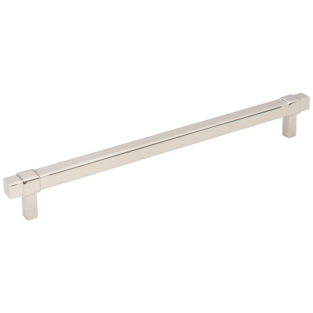 Hardware Resources 96 mm Center-to-Center Satin Nickel Square Zane Cabinet Pull