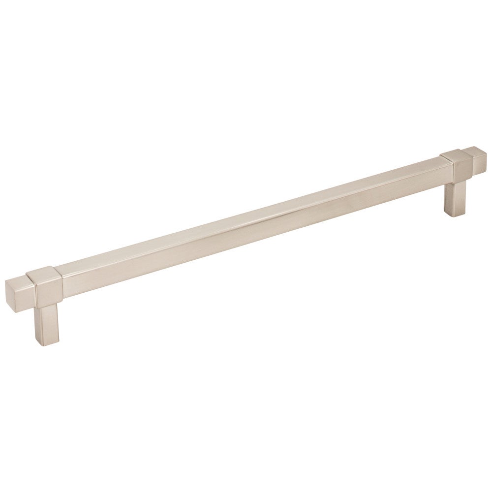 Hardware Resources 96 mm Center-to-Center Satin Nickel Square Zane Cabinet Pull