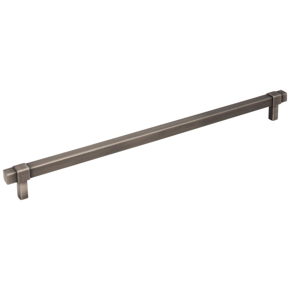 Hardware Resources 96 mm Center-to-Center Satin Nickel Square Zane Cabinet Pull