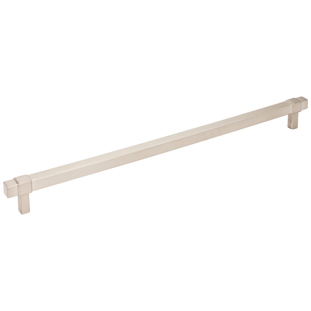 Hardware Resources 96 mm Center-to-Center Satin Nickel Square Zane Cabinet Pull