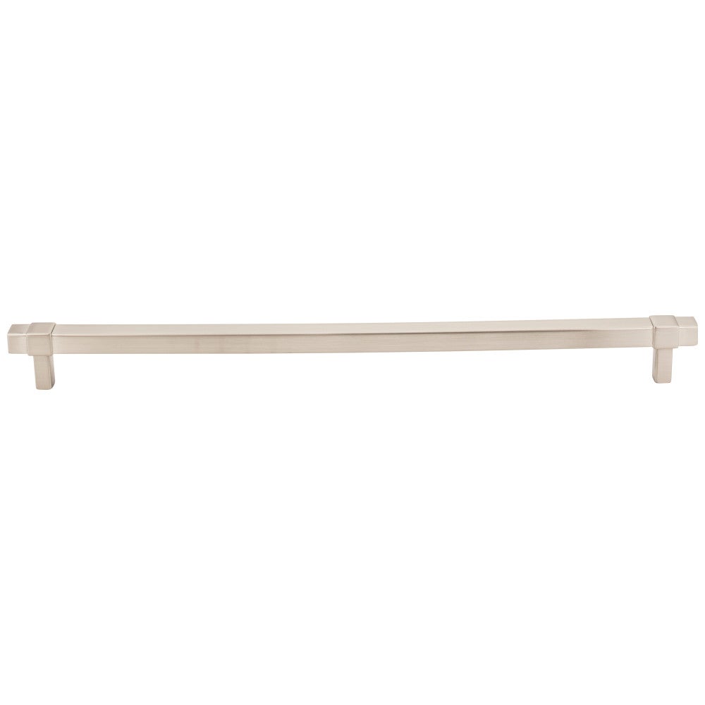 Hardware Resources 96 mm Center-to-Center Satin Nickel Square Zane Cabinet Pull